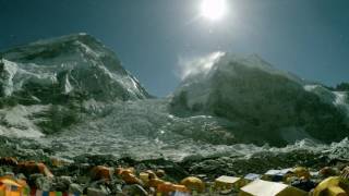 Khumbu Icefall Nightlapse  Everest Base Camp [upl. by Sharpe]