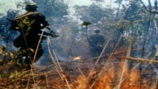 HD Historic Archival Stock Footage Vietnam War Rocket Attack On Tan Son Nhut 1968 [upl. by Ahsikam]