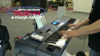 Musikmesse 2010  Kurzweil PC3 88 LE demo 3  barwy pian elektrycznych [upl. by Ainavi931]