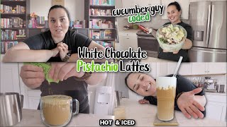 GRWM Pistachio Lattes amp Cucumber Guy [upl. by Boulanger99]