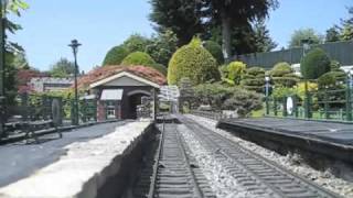 Garden railway 10 scale miles MASSIVE Drivers Eye View of Bekonscot Model Railway [upl. by Zere]