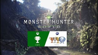 Monster Hunter World Español Doctorado en Monstruos Logro  Trofeo Rápido y Fácil [upl. by Gilligan835]