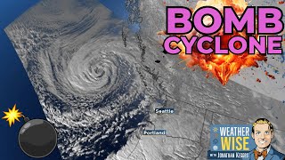 What Is A Bomb Cyclone Bombogenesis [upl. by Lyrradal]