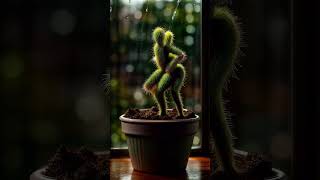 Dance with Nature  Cactus dance dance reels short ytshort trending cartoon dandiya [upl. by Hareenum]