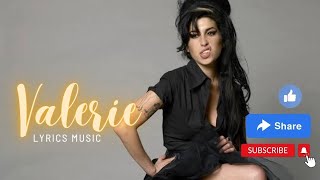 Teddy Swims  Valerie ll Amy Winehouse Cover  Lyrics Video [upl. by Slocum]