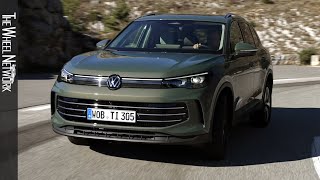 2024 Volkswagen Tiguan Elegance  Cipressino Green  Driving Interior Exterior [upl. by Leighton]