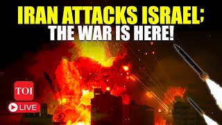 LIVE  IRAN ATTACKS ISRAEL  Big Missile Attack  Sirens Sound Across Israel I Middle East Erupts [upl. by Yeo]