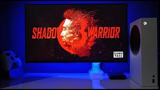 Shadow Warrior 3 gameplay XBOX Series S [upl. by Marte882]