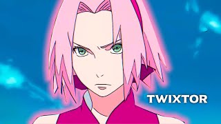 Haruno Sakura Twixtor with cc [upl. by Annaeerb]