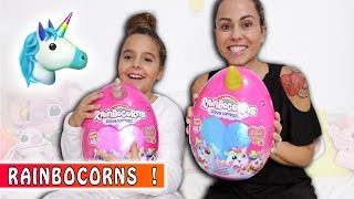 RAINBOCORNS  Unboxing de ces adorables Peluches Licornes [upl. by Adamski402]