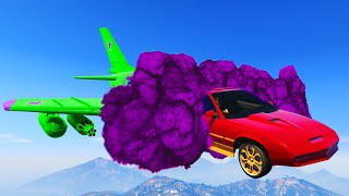 MOST INSANE TRANSFORMING RACES GTA 5 DLC [upl. by Oregolac]