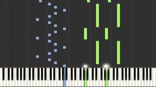 Interstellar  Main Theme Piano Tutorial Synthesia Patrik Pietschmann [upl. by Zales322]