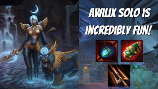 Awilix Solo Got Me Back into Smite  Smite Conquest Gameplay [upl. by Diahann]