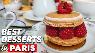 We Tried 10 French Desserts In Paris 3 Top Locations [upl. by Chatav444]