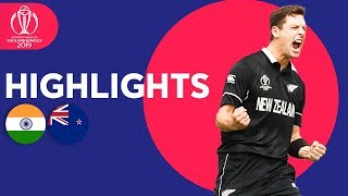 India Stunned By Boult amp Henry  India vs New Zealand  Highlights  ICC Cricket World Cup 2019 [upl. by Benco]