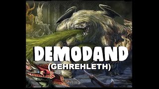 Dungeons and Dragons Demodand [upl. by Silvia]