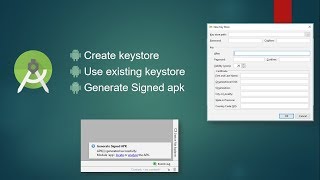 CreateUse keystore  Generate Signed APK  Android Studio Tutorial [upl. by Palm]