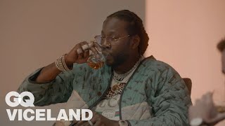 2 Chainz Drinks 10K Japanese Whiskey from Dekanta  Most Expensivest  GQ amp VICELAND [upl. by Chaker]