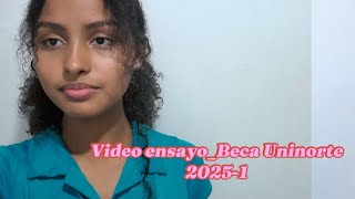 Convocatoria Becas Uninorte 20251 Andrea Fernanda Hernández Caro [upl. by Angie]