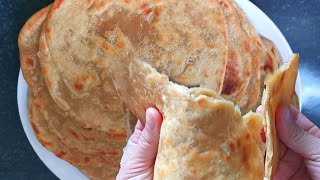 Layered Chapati onion stuffed [upl. by Tamas]