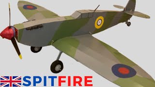 SpitFire Combat  Avión RC con planos gratis  Aeromodelismo [upl. by Fleeman]