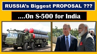 S500 Air Defence System Partnership Russias Offer to India [upl. by Prudie286]