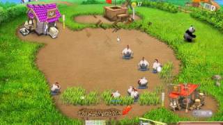 Farm Frenzy 2 gameplay mission 10 [upl. by Nilak]