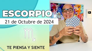 ESCORPIO  Horóscopo de hoy 21 de Octubre 2024 [upl. by Spence111]