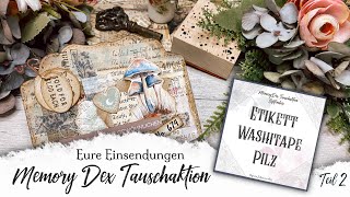 Junk Journal  deutsch  Eure Einsendungen für Spember Teil 2  memorydexparty [upl. by Ymas]