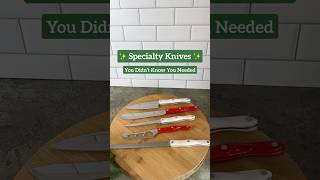 Specialty Kitchen Knives You Didnt Know You Needed kitchenknives americanmade cutco [upl. by Petta]