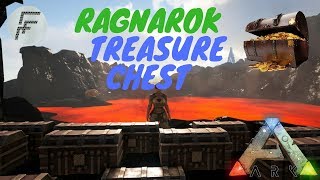 ARK  How to Spawn a Ragnarok Treasure Chest [upl. by Elburt]