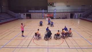 Hockey fauteuil 2020  Montbrison vs Gleizé [upl. by Wera24]