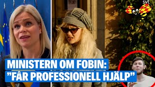 Jämställdhetsminister Paulina Brandberg L har fobi för bananer [upl. by Jenifer]