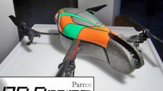 Parrot ARDrone elicottero radiocomandato con lPhone  TVtech [upl. by Ornie]