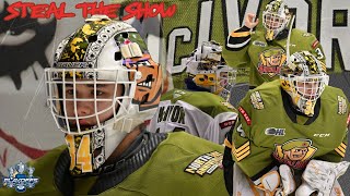 Mike McIvor North Bay Battalion 2024 OHL Playoff Highlights [upl. by Menell212]