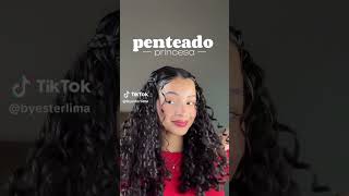 🎀 penteado de princesa pra vc ✨❤️penteados tutorial byesterlima [upl. by Retsehc]