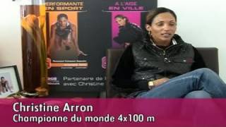 Christine Arron Ambassadrice de charme dUrgo ampoule [upl. by Anoyek]