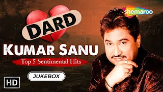 DARD BHARE GAANE  Kumar Sanu Ke Dard Bhare Nagme  Bollywood Sad Songs  Filmi Gaane [upl. by Nomla]