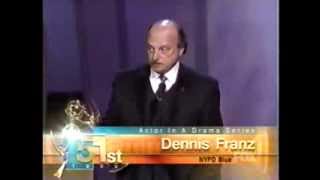 Dennis Franz wins 1999 Emmy Award for Lead Actor in a Drama Series [upl. by Zephaniah680]