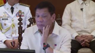 WATCH The 1st Duterte cabinet meeting [upl. by Hanahs405]