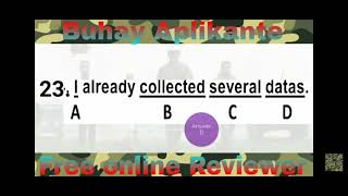 AFPSAT REVIEWER VERBAL REASONING TEST LEGIT [upl. by Katrinka]