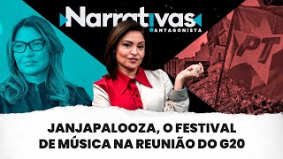 Janjapalooza o festival de música na reunião do G20  Narrativas 270 com Madeleine Lacsko [upl. by Tur]