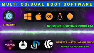 How To Enable MultiDual Boot Menu In Windows 1011Download grub2winPhoenix osprime os grub2win [upl. by Talich826]