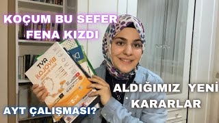 2025 YKS ÇALIŞMALARIM  KOÇUMLA ALDIĞIMIZ YENİ KARARLAR  YKS VLOG  AYT KONULARINDA NEREDEYİM [upl. by Eanyl]