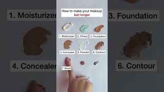 how to make your makeup Last longer makeuptips short youtubeshorts beutyhack makeuptips shorts [upl. by Twyla129]