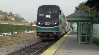 HD Simi Valley Santa Susana and Moorpark Trains 62411 [upl. by Oilenroc]