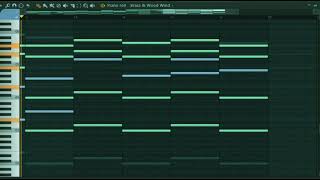 Alan Amjad Horror Epic Piano Cod Music FL Studio 21 [upl. by Arrait]