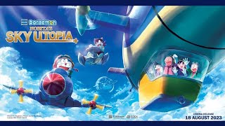 Doraemon Movie Nobitas Sky Utopia 2023 Full Movie Explained in HindiUrdu [upl. by Haughay]