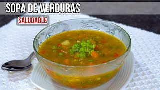 SOPA DE VERDURASrecetas para toda ocasión [upl. by Myna]