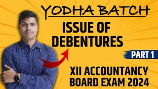 Issue of Debentures  Class 12 Accounts Part 1  Basics amp Journal entries  With all Imp Questions [upl. by Sukhum]